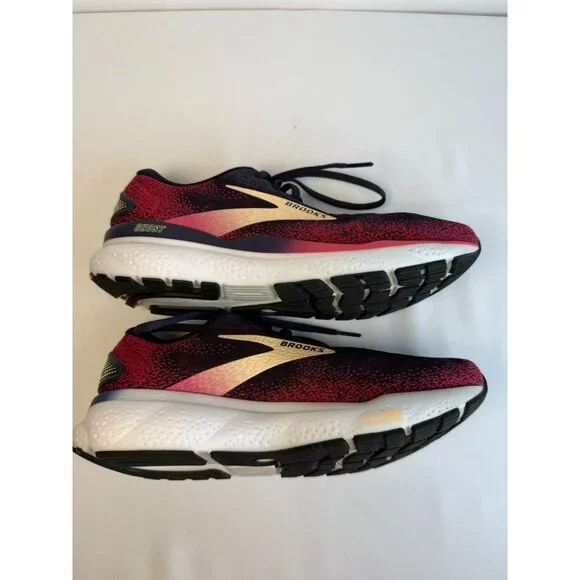 Brooks Ghost 16 Sneakers Women Size 8.5N Berry Purple Running Athletics Shoes